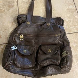 Marc Jacobs brown leather bag